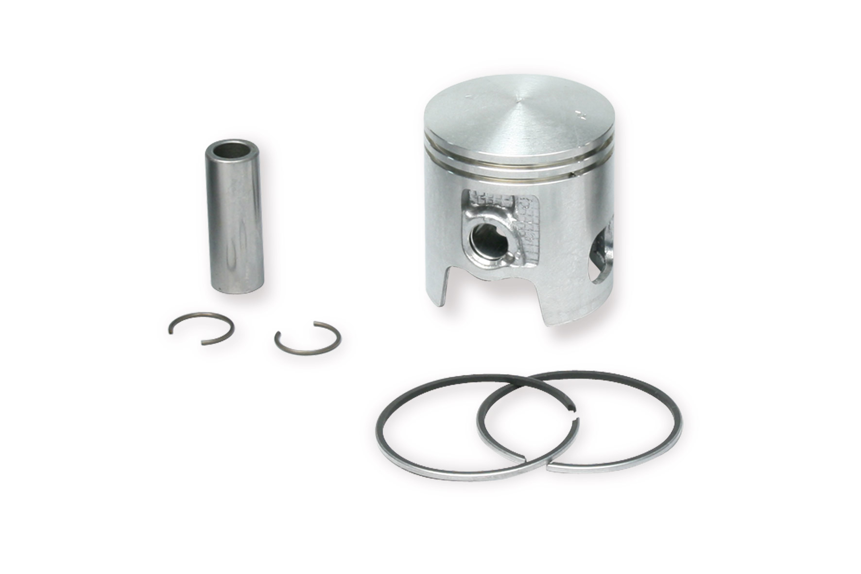 Malossi Pistone 2T 2 segmenti rettangolari selezione C Peugeot 103-104-105 50 2T